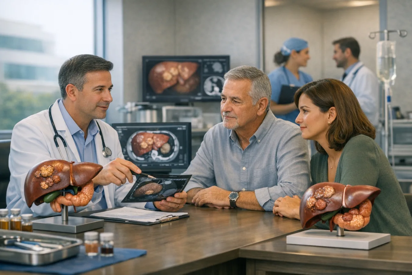 ¿Qué médico trata el cáncer de hígado?