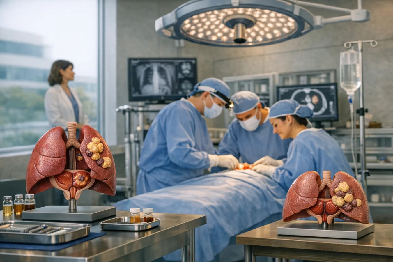 Cáncer de pulmón en Juriquilla: abordaje integral desde la cirugía oncológica