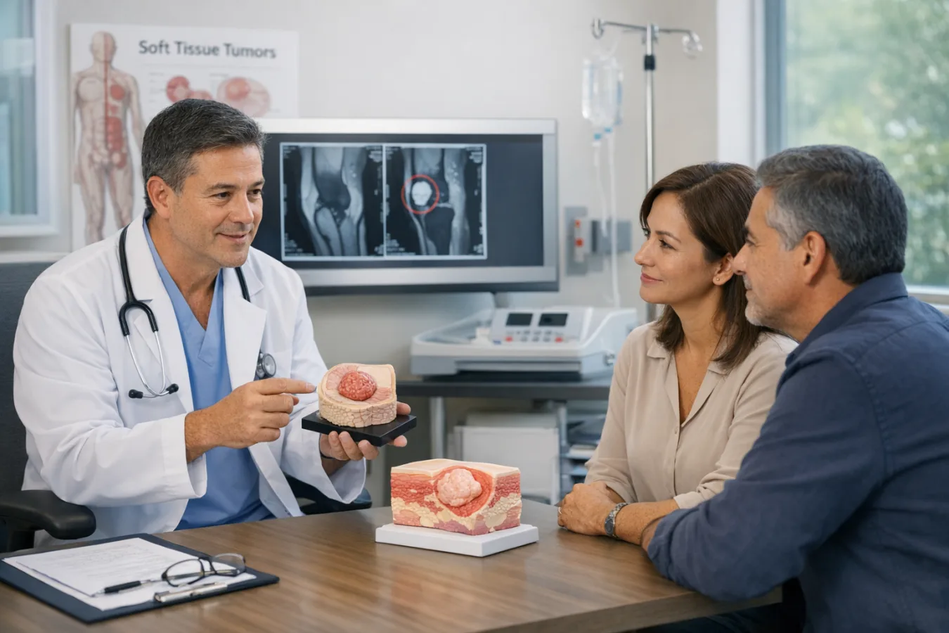 ¿Qué médico trata tumores blandos?